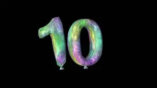 10 Десятка Шарики – футаж / footage