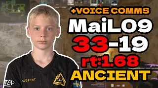 15 Y.O! MaiL09 (33-19) rt:1.68 +VOICE COMMS (ancient) | EU FACEIT RANKED | 