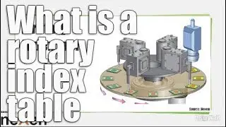 What is a rotary index table?