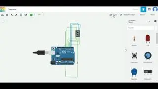 Tinkercad Seven segment display