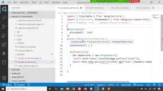 72 Cairo Univ  Nodejs Angular write component code and service to show products list