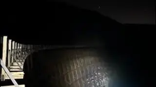 Exploring deserted train tracks