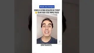 Somos a última geração.