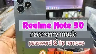 Realme Note 50 RMX3834 Password+Frp bypass with UnlockTool 👌