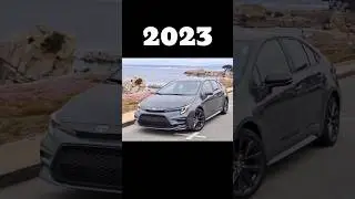 😈 Evolution of Toyota corola [1966~2023] 🔥,#fortuner #fortuner #offroad #landrover #bolerol