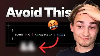 React Conditional Rendering Mistakes 🚨