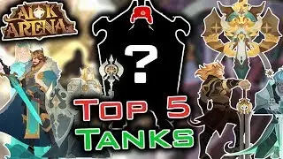 AFK ARENA - TOP 5 TANKS | Who is the best tank in game?