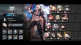 [Arknights] CC#7 Pine Soot Risk 27 Clear Clear - No Chalter, No Surtr Week 1 Max Risk
