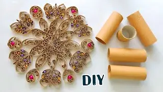 that's wonderful! look what I did with toilet paper rolls ♻️| recycling craft ideas