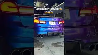 M5 Idles Insane 🔥 #bmw #m5 #shorts