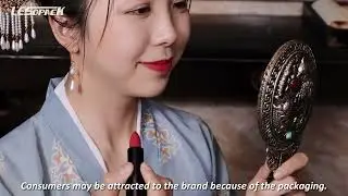 Beauty walks from ancient times—Yiwu Lesopack.  #漢服  #汉服 #cosmeticpackaging
