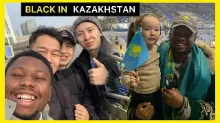BEING BLACK IN KAZAKHSTAN 🇰🇿 IS IT DANGEROUS? TRAVEL VLOG.