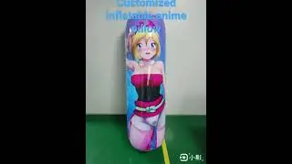 Customized inflatable anime pillow