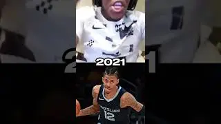 Rating Ja Morant Over The Years In Memes 🐐🤩🔥🤯#shorts #nba