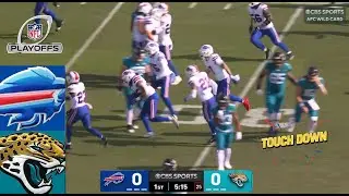 Jacksonville Jaguars vs Buffalo Bills Highlights 1st | NFL Wild Card Playoffs 2026 Highlights