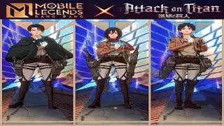 THANK YOU MOONTON FOR THIS ATTACK ON TITAN SKINS!