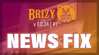 Brizy News Fix 01 | August 20, 2018