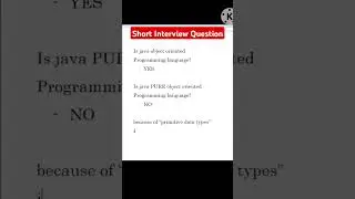 Is Java PURE object oriented programming language?