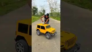 Mon frère a transformé une simple voiture en véritable Thar ! 😳💥🔥