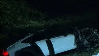 We got hit off the road