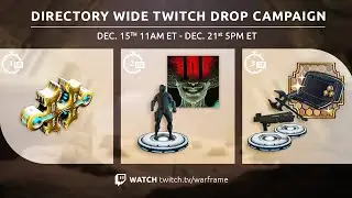 Warframe - Whispers In the Wall Drops Campaign Part 2