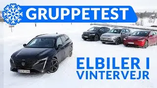 FDM tester fire elbiler i barsk vintervejr