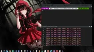 Configuring colors in Terminix - just testing!