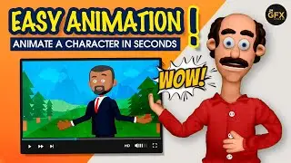Animate a Character in Seconds! ~ Easy Animation Tutorial 