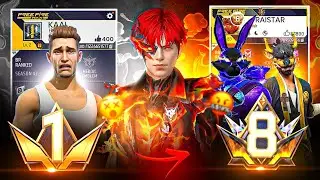 Can ₹1000 💸 Transform a Noob ID into PRIME LEVEL 8 ID in Just 24 Hours? 😱 – Garena Free Fire