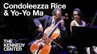 Yo-Yo Ma and Condoleezza Rice perform Schumann's 