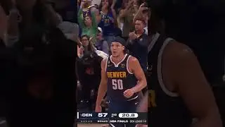 NIKOLA JOKIC TOP PLAYS from NBA PLAYOFF FINALS 🔥 #Shorts
