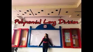 Polynomial Long Division