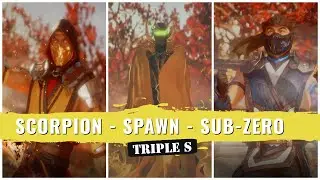 Triple S (Spawn, Scorpion & Sub-Zero) We´re Coming Devils -  Mortal Kombat 11