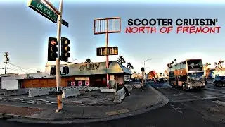 SCOOTER CRUISIN' North of Fremont Street