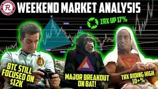🔴 BITCOIN LIVE 🔴 ZRX ON MOON, BAT BREAKOUT! TRX UP BIGLY - Crypto Technical Analysis