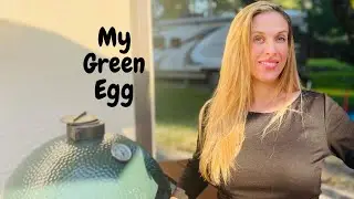 My First BBQ With The Big Green Egg Cooker - Spencer Colgan