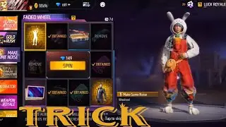 NEW FADED WHEEL EVENT FREE FIRE + NEW MAKE NOISE EMOTE WITH SOUND 😱 || FREE FIRE NEW EVENT #freefire