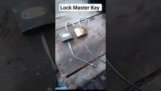 How to open any padlock without of keys 