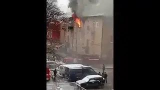 Пожар на Луначарского
