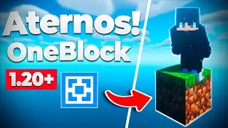 ✅ How to Make a ONEBLOCK Server in Minecraft ATERNOS 1.21 & 1.20+ 👍 Create
