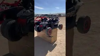 These little Can-Am X3’s have 4WD! 