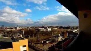Sony AS15 Timelapse - Mākoņaina diena