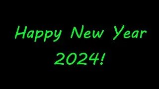 2024 Happy New Year!