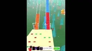 Bridge Race | Gameplay | All Levels | Skins | Shorts 1