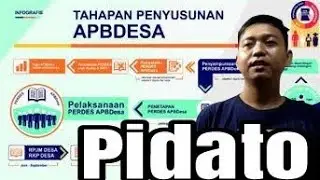 Tes Perangkat Desa | Pidato Acara Penyusunan Anggaran Desa | Belajar Pidato