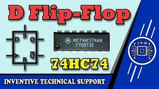 How to Work D Type Flip-Flop | 74HC74 D-Type Flip-Flop Practical Tutorial #electronic #flipflops