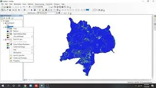 How to  do unsupervised and supervised classification using ARCGIS
