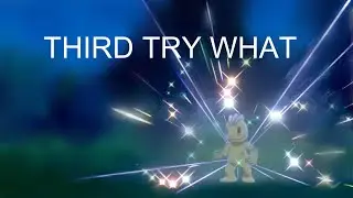 I CAUGHT A SHINY POKÉMON AFTER THREE TRIES