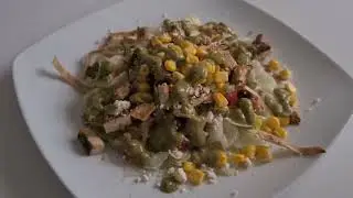 Chicken and Poblano Salad. -- Culinary World With Guicho