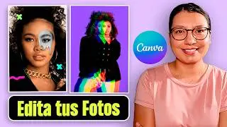 Cómo editar fotos en Canva - Tutorial Canva Gratis